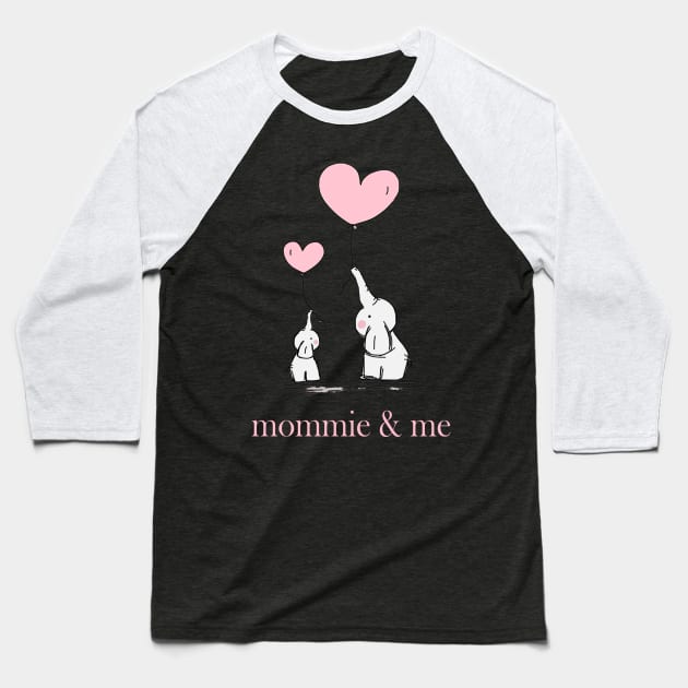 mommie & me time Baseball T-Shirt by TexasTeez